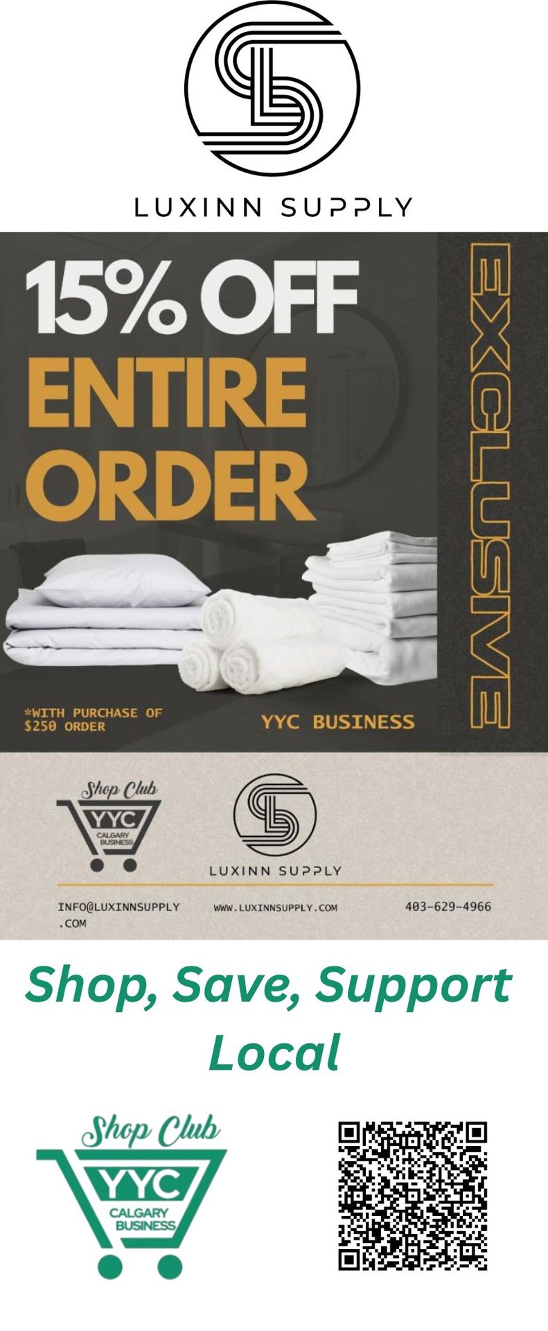 15% off Complete Order